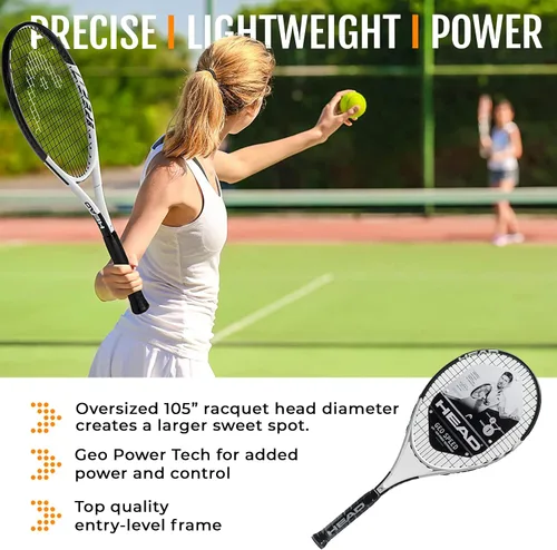 Vista 3 de HEAD Geo Speed Tennis Racquet