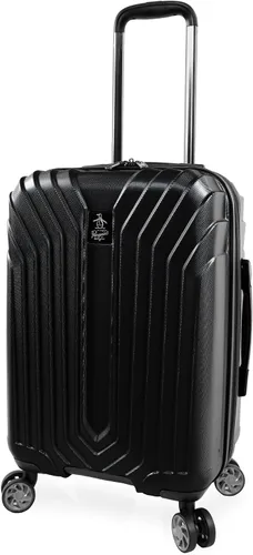 Vista 4 de ORIGINAL PENGUIN Blake Spinner Maletas Negro, 2 piezas, Negro -, Blake - Juego de equipaje giratorio (2 piezas)