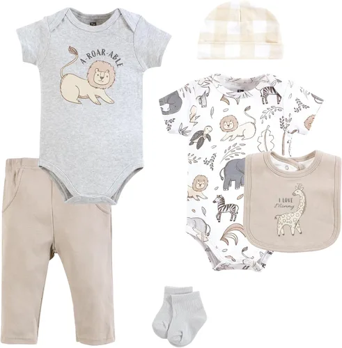 Vista 10 de Hudson Baby Juego de canastilla de algodón unisex para bebé Arcos de ballet Bunny