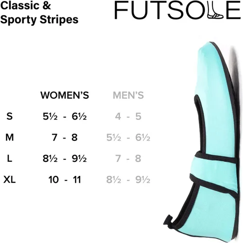 Vista 2 de Futsole - Zapatos de cara suave para interiores y exteriores, calzado plegable y flexible para deportes, ejercicio, yoga o viajes, zapatos de baile