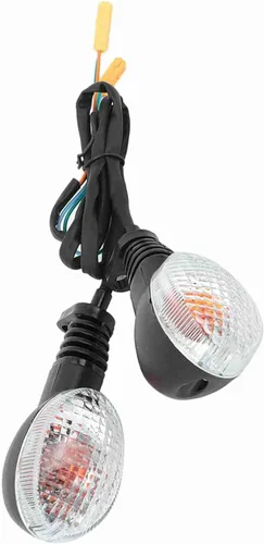 Vista 4 de Señales de giro LED para motocicleta, indicadores de giro LED de 2 piezas compatibles con 250 250R