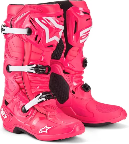 Vista 38 de Alpinestars Tech 10 Botas de motocross (Ultravioleta/Negro, 11)