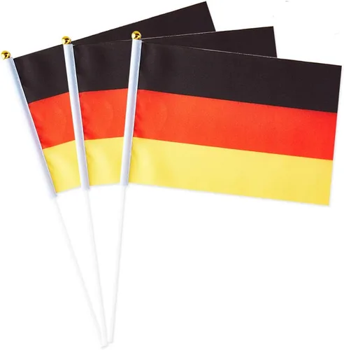 Vista 15 de Bandera de Australia Bandera Australiana, Pequeña Mini Bandera de Australia de Mano con Palo, Ideal para Fiestas, Desfiles, Eventos Deportivos