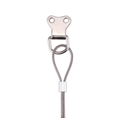 Vista 6 de eBoot, 100 unidades de aluminio de manguitos para engarce y pasar cables, 1/16 pulgadas de diámetro