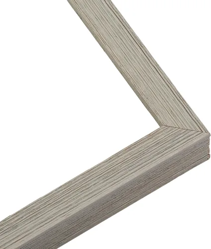 Vista 3 de CustomPictureFrames Marco de caja rústica de 5 x 5 pulgadas, madera maciza, acrílico UV, respaldo de tablero de espuma y accesorios para colgar