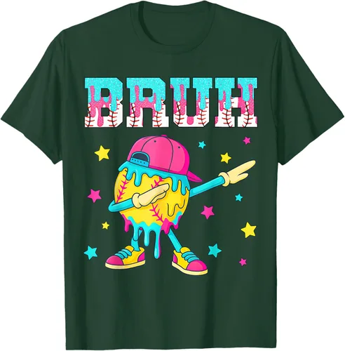 Vista 100 de Baseball Life Style 101 Apparel Youth Drip Baseball Boys Kid Camiseta