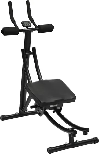 Vista 2 de Equipo de entrenamiento de abdominales, máquina de abdominales ajustable, equipo de entrenamiento de cuerpo completo para equipo de ejercicio