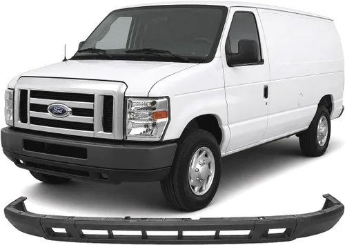 Vista 65 de FitParts Compatible con Nissan Titan 2017 cubierta de parachoques delantero superior