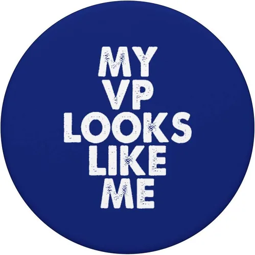 Vista 3 de My VP Looks Like Me Kamala Harris Feminist Gift PopSockets PopGrip: Agarre intercambiable para teléfonos y tabletas