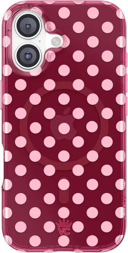 Vista 209 de VELVET CAVIAR Funda para iPhone 15, compatible con MagSafe, probada contra caídas de 10 pies, fundas protectoras de diseño, leopardo color rosa