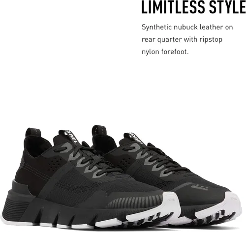 Vista 2 de Sorel Kinetic Rush Ripstop - Tenis para mujer, cuero y nailon