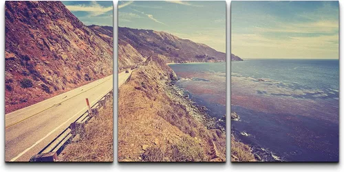 Vista 119 de wall26 Lienzo enmarcado para pared, juego de arte debajo de los tallos de bambú verde, naturaleza, desierto, fotografía, realismo, contemporáneo