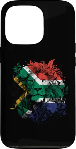 Vista 10 de South African Flag Vintage Lion South Africa Pride Leeu Case for iPhone 17