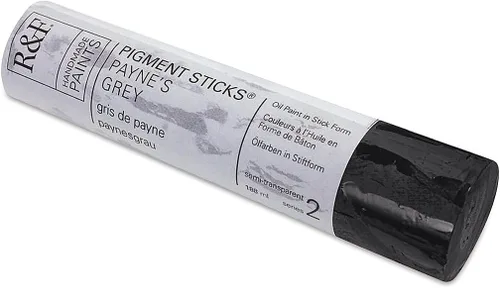 Vista 38 de R&F Handmade Paints - Pigmento profesional al óleo en barra, naranja lizarina, 6.4 fl oz