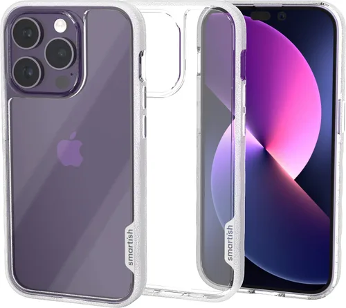 Vista 56 de Smartish® - Funda MagSafe transparente para iPhone 17, Gripmunk, funda delgada magnética [ligera + protectora], cubierta de agarre delgada