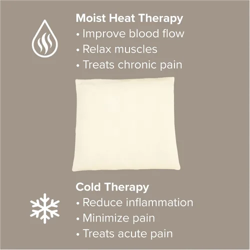 Vista 6 de Bed Buddy - Almohadilla térmica para microondas con lavanda, almohadilla térmica para microondas de aromaterapia para dolor de espalda, dolor
