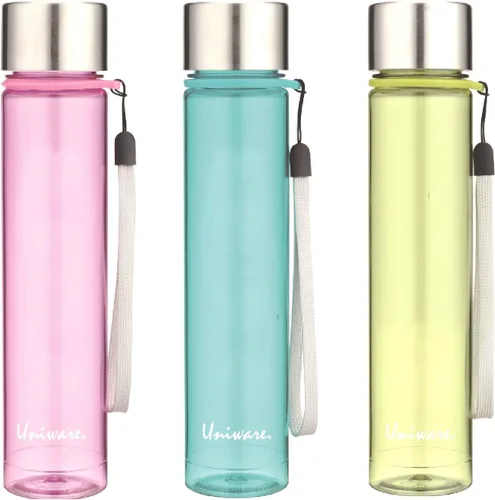 Vista 2 de UNIWARE® Botella deportiva de plástico Tritan de 10 oz/10.1 fl oz, sin BPA, pequeña, linda
