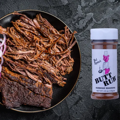 Vista 5 de Bad Byron's Butt Rub - Condimento para barbacoa – Coctelera de 4.5 onzas galardonado exfoliante seco multiusos para cerdo, pollo, carne de res