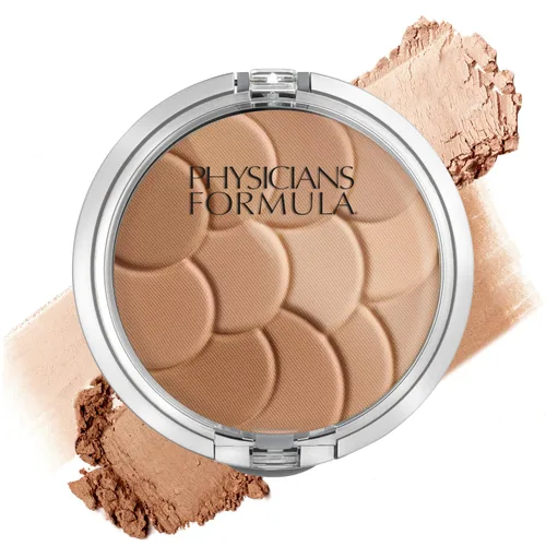 Vista 8 de Physicians Formula Bronceador multicolor de paleta de polvo, probado por dermatólogos, clínicamente probado
