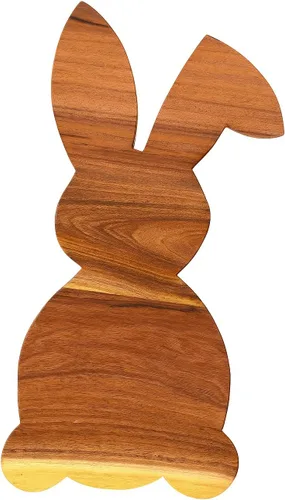Vista 6 de Treen Art Tabla de cortar de madera con forma de manzana decorativa para cocina, tabla de charcutería de madera de 11 pulgadas de largo x 9 pulgadas
