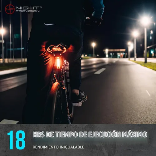 Vista 3 de Paquete de 2 luces traseras para bicicleta, fácil instalación de luces traseras de bicicleta, luces de bicicleta recargables USB C para conducción