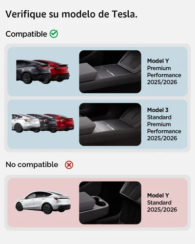 Vista 2 de Spigen Organizadores de consola y reposabrazos para Tesla Model Y Juniper
