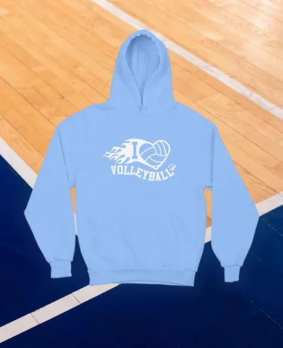Vista 4 de Tstars Sudaderas con capucha para regalos de voleibol para adolescentes, niñas, mujeres, fanáticos, sudaderas con capucha