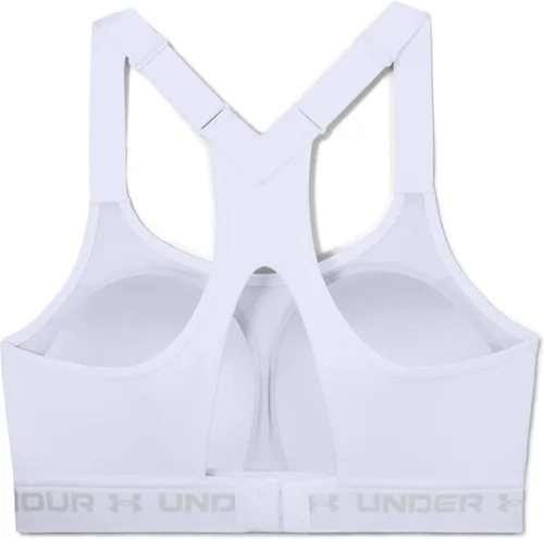 Vista 5 de Under Armour Sujetador deportivo de alto impacto con espalda cruzada para mujer