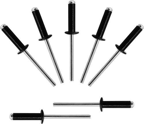Vista 9 de ALLCLEAN 60 piezas de remaches ciegos de aluminio de 1/4" x 1", remaches pop de 6,4 x 25mm, agarre de aluminio y mandril de acero