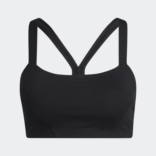 Vista 5 de adidas Sujetador de yoga ligero para mujer, blanco, (Wonder White)