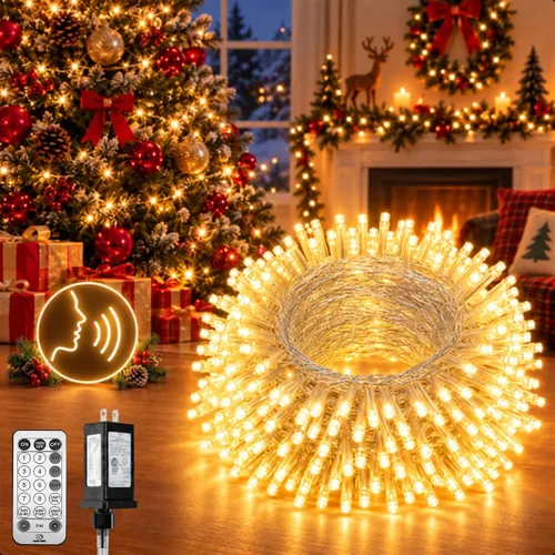 Vista 22 de 120LED 44FT Smart Color Cambio de Halloween Cadena de luces RGB App