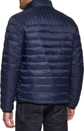 Vista 4 de Tommy Hilfiger Ultra Loft Chaqueta inflada, ligera y plegable para hombre, tallas estándar, grandes y altas