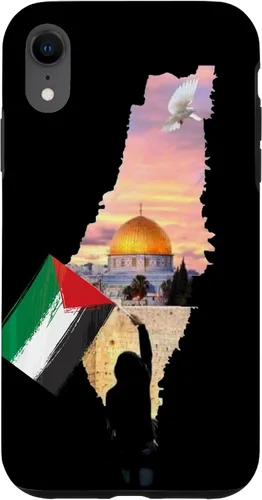 Vista 25 de Boy Hold Palestine Map Flag Jerusalem's City Palestinians Case for iPhone 17