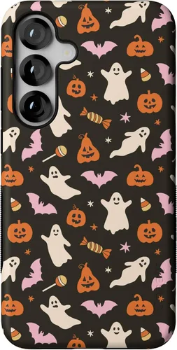 Vista 203 de Casely Funda para Galaxy S9 Postura de cadáver Yoga de esqueleto Diseño protector delgado esencial de doble capa