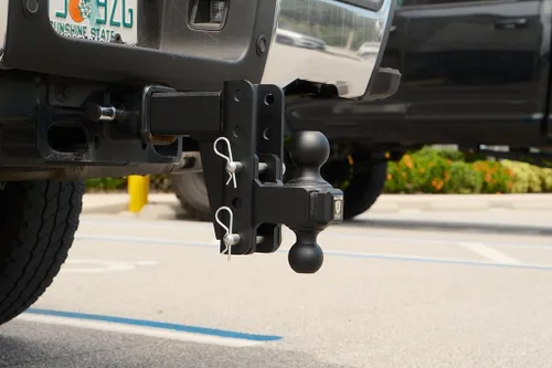 Vista 4 de BulletProof Hitches - Enganche de remolque ajustable resistente de 2.5 pulgadas (clasificación de 22,000 lb.) - Enganche de remolque