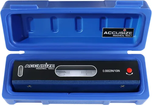 Vista 10 de Accusize Industrial Tools Nivel de precisión maestro de 6 pulgadas en caja ajustada, precisión 0.0002''/10'', S908-C684