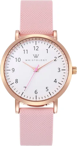 Vista 17 de Wristology 2 tamaños – Correa de reloj con números intercambiable de silicona de cambio fácil – esfera analógica de lectura fácil con segundero