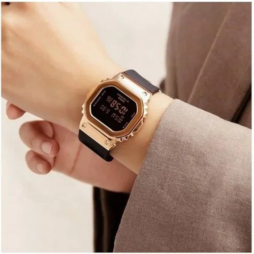 Vista 5 de G-Shock GM-S5600 Full Metal Oro Rosa Negro Oro Rosa Gms5600pg-1