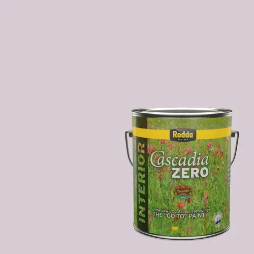 Vista 160 de Rodda Paint CASCADIA XL Pintura e imprimación de satén exterior en uno, cuarto de galón, bikini lavanda