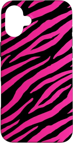 Vista 23 de Pink Black Zebra Stripes Pattern Design Women Girls Case for iPhone 17
