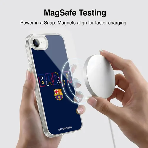 Vista 130 de Head Case Designs Funda de gel suave con licencia oficial del FC Barcelona Barca Crest Graphics [protección de grado militar] compatible con Apple