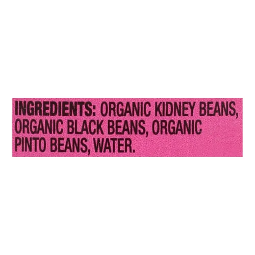 Vista 3 de Westbrae Natural Frijoles de chile orgánicos, sin sal añadida, 15 onzas (paquete de 12) Natural Organic, Source of Plant Based Protein and Fiber