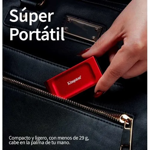 Vista 6 de 1TB XS1000 Red External USB 3.2 Gen 2 Po