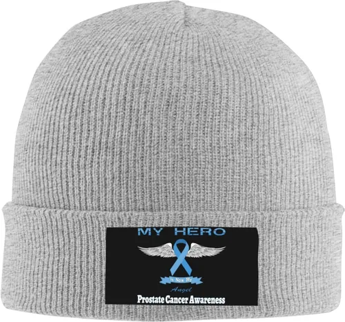 Vista 2 de Gorro unisex elástico, suave y cálido, gorro de punto para hombres y mujeres