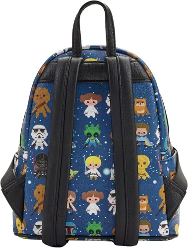Vista 4 de Loungefly STBK0043 Star Wars - Mochila de piel sintética para bebé
