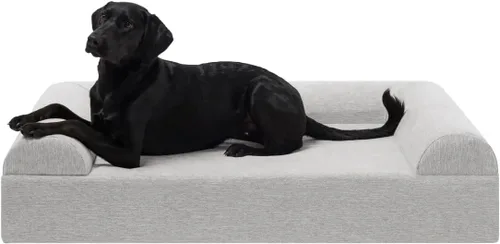 Vista 14 de Barker Beds - Sofá cama ortopédico gigante para perro, almohada superior de 7 pulgadas con cojín de 3 lados, 100-300 libras, espuma viscoelástica
