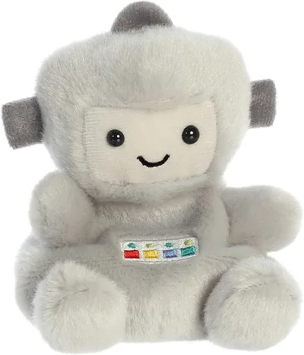 Vista 3 de Aurora Adorable Palm Pals Gadget Robot - Divertido peluche coleccionable para coleccionistas de niños y adultos, perfecto para decorar habitaciones