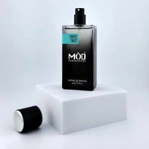 Vista 8 de Tropic Twist Perfume Para Hombres - Perfume Aromático Amaderado De Larga Duración Extrait De Parfum 1.7 fl oz