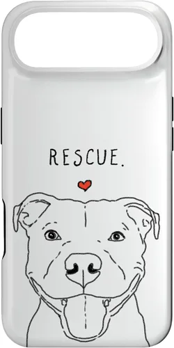 Vista 27 de Rescue Love Smiling Pit Bull, Pittie, Pitbull Mom, Dog Lover Case for iPhone 17