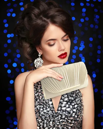 Vista 3 de TINDTOP Bolsos de mano para mujer, bolsos de noche para formal, boda, fiesta, cóctel, graduación, bandolera, sobre, hombro, bolsa de hombro